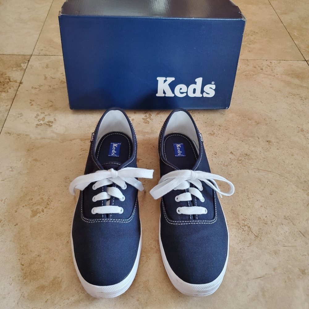 Navy Blue Keds Sneakers